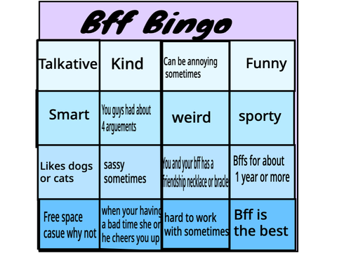 Bff Bingo
