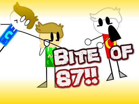 WAS THAT THE BITE OF 87!!!11!!1 (ft. objectidk) #animations #art #trending #all #stories