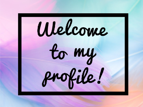 Welcome To My Profile!
