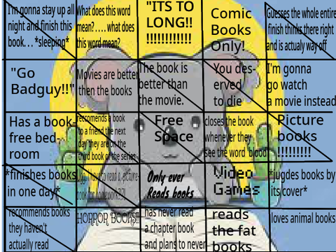 Book Bingo remix