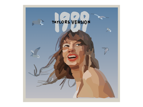 1989 Taylor Swift Album Cover Art