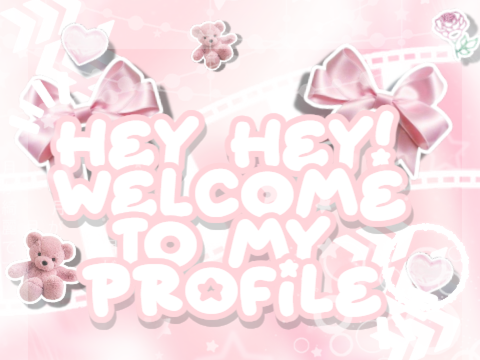 Welcome to my profile!