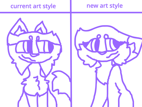 minor art style changes :<