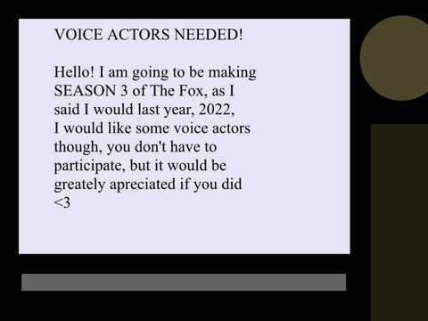 Voice actors needed!! remix