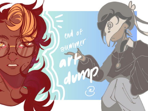 end-of-summer art dump ✰