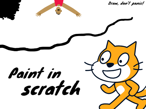 Paint in scratch