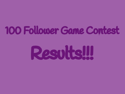 Game Contest Results