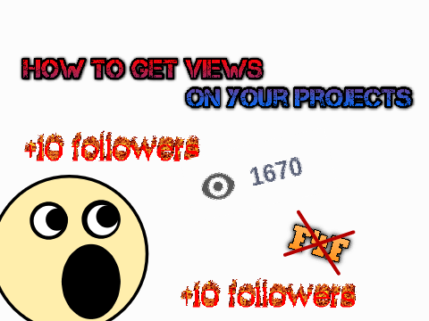 How to get views on your projects!