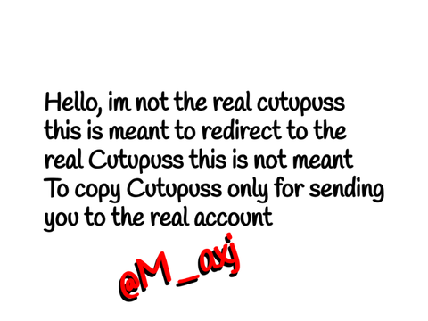 Go to The Real Cutupuss