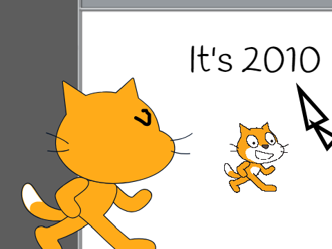 The oldest scratch character of 2010