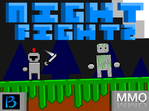 Night fights | MMO| Scrolling Platformer v0.1