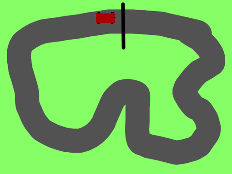 The racer! Beat the time of 1:00!