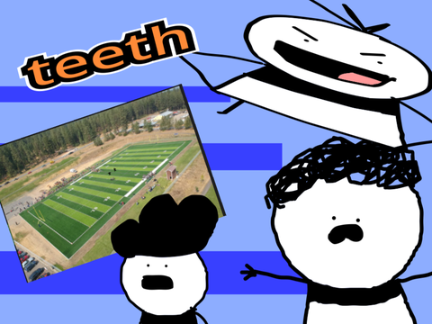 WITH YOUR TEETH!! #animations