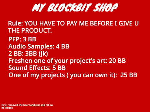 MY BLOCKBIT SHOP