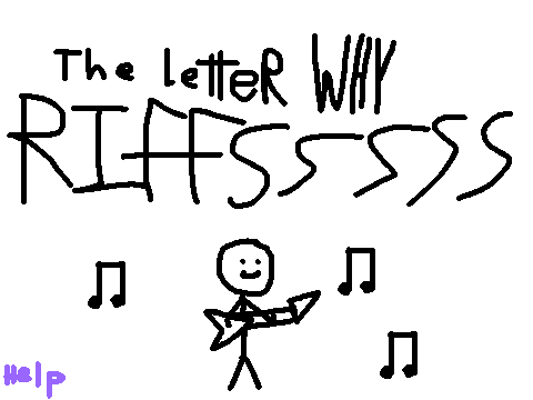 The Letter Why Guitar Riffs