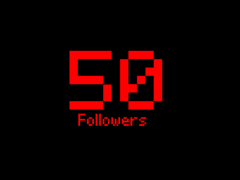 Thank you for 50 followers!