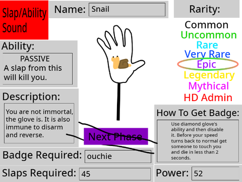 Snail Glove