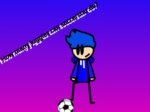 How many juggles can soccerstar do?