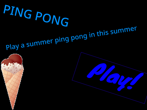  Summer Ping pong