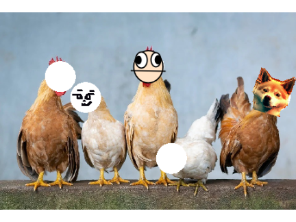 Add yourself as a chicken! OR ELSE! remix