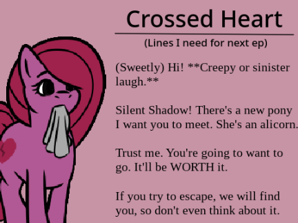 Crossed Heart Audition