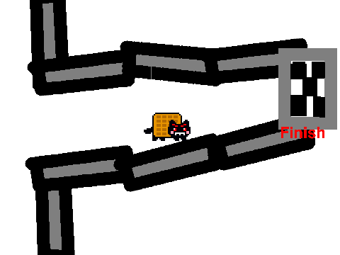 Cute Tac Nyan Tunnel Game