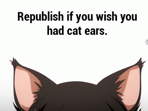 if u wish u had cat ears... remix