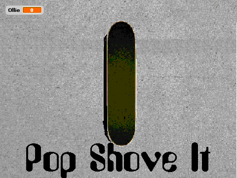 Skateboarding test