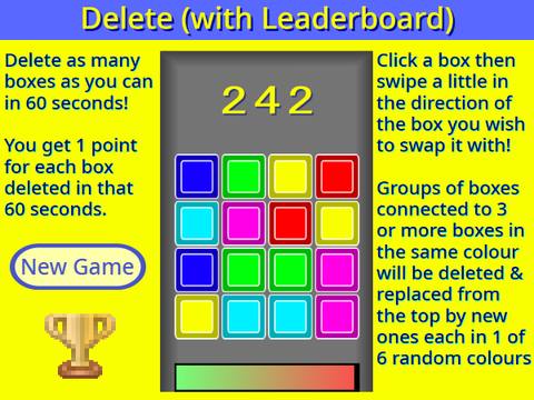 Delete with Leaderboard