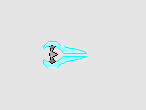 Pixel Halo Energy Sword