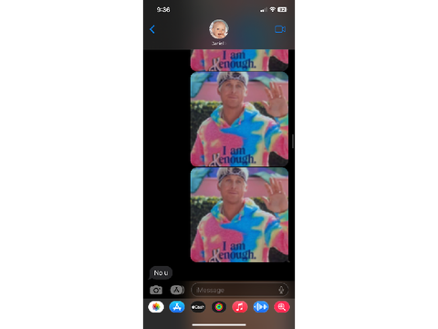 Chaotic texts with my friends ✨
