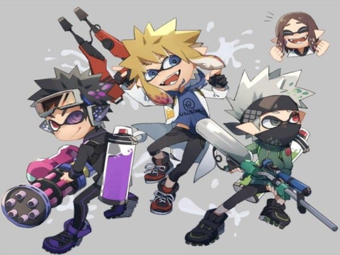 |Minato|Kakashi|Obito|Naruto|Splatoon
