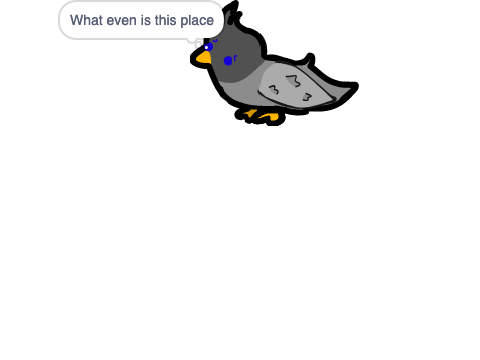 Lonely bird AI