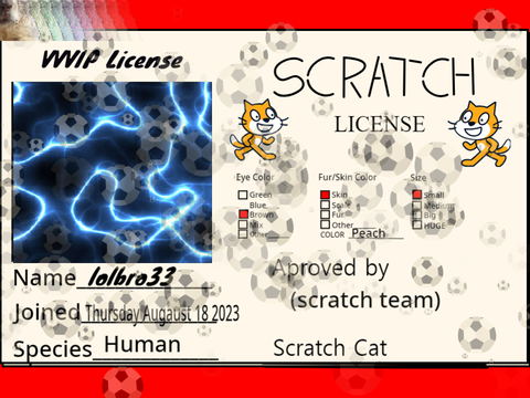 My scratch ID card ! remix