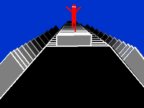Running up a building TEST