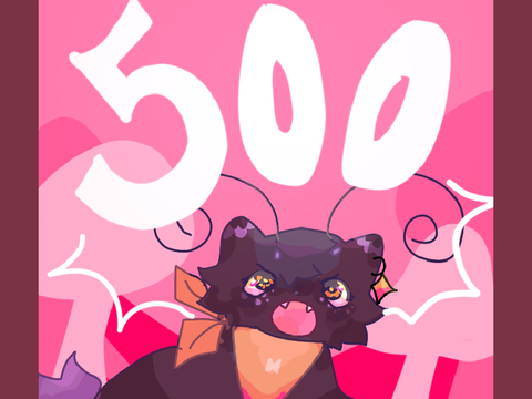 500 !! - thank youu!