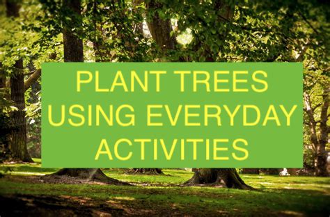 Plant Trees Everyday (Animated Tutorial)