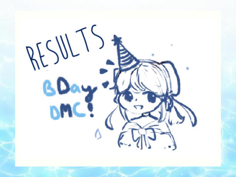 Bday DMC Results!