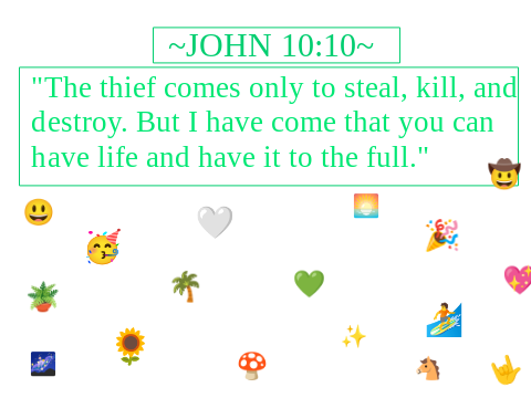 John 10:10