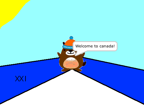 Welome to canada!