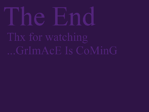 ☆GRIMACE // Animation meme Templateﾐ☆ remix