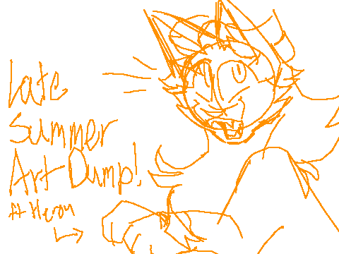 Late Summer Art Dump