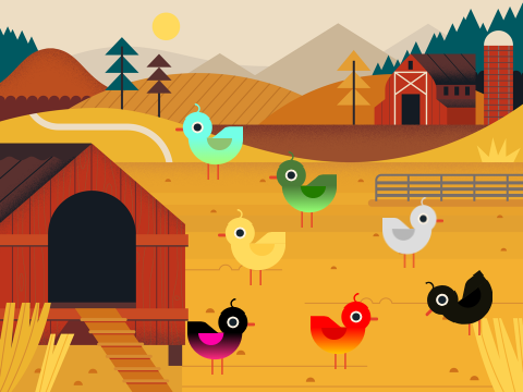 Chicken farm!