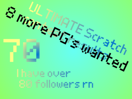 [PG'S wanted] ANYTHING CONTEST results