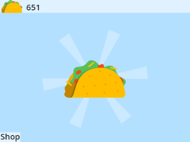 Taco Clicker With A Few Additions And Tweaks