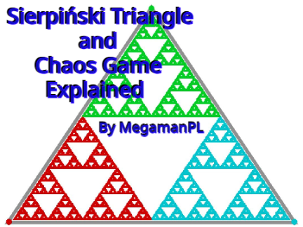 Sierpinski Triangle and the Chaos Game Explained