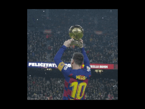  Lionel Messi With FC Barcelona