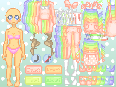 date night rainbow dress up <3 ;)