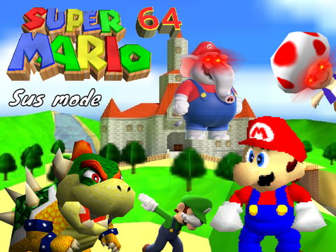 Super Mario 64 sus mode| #Animations