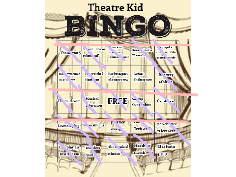 Theatre kid Bingo! remix